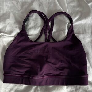 lululemon purple sports bra